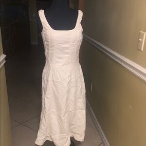House of Harlow 1960 White Sleeveless Dress